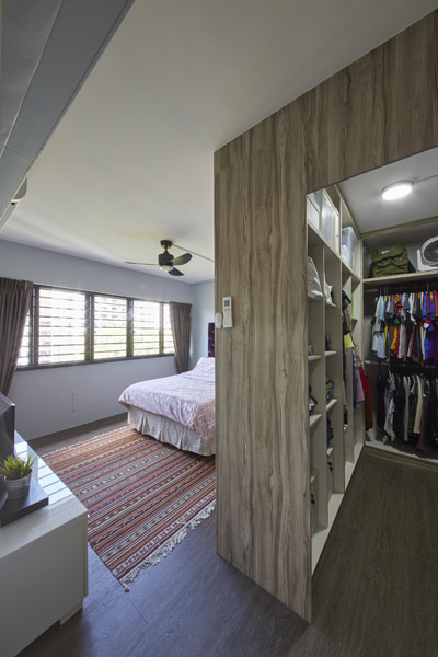 Contemporary, Modern Design - Bedroom - HDB Executive Apartment - Design by PRDT Pte Ltd