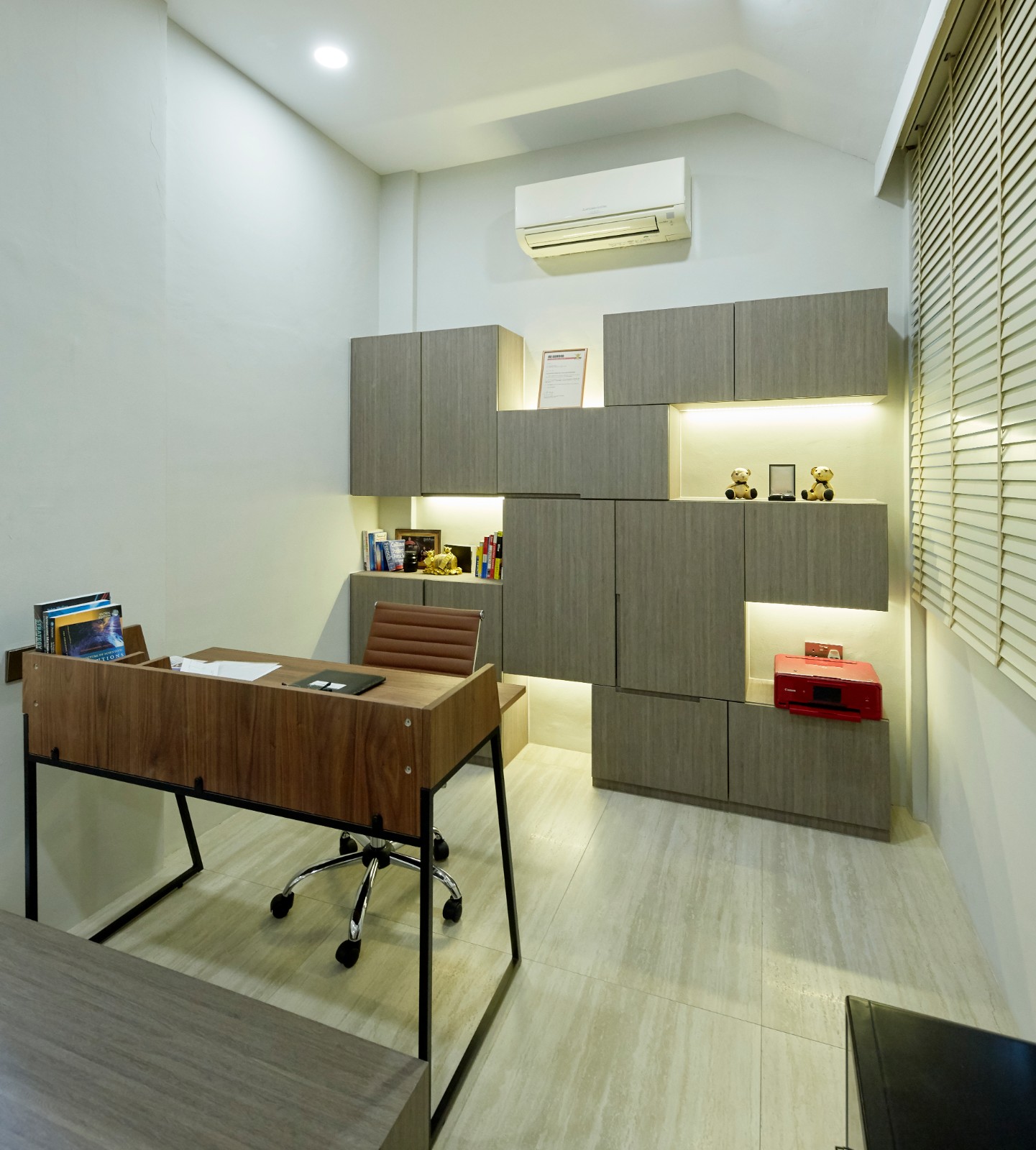 Classical, Contemporary, Modern Design - Study Room - Landed House - Design by PRDT Pte Ltd