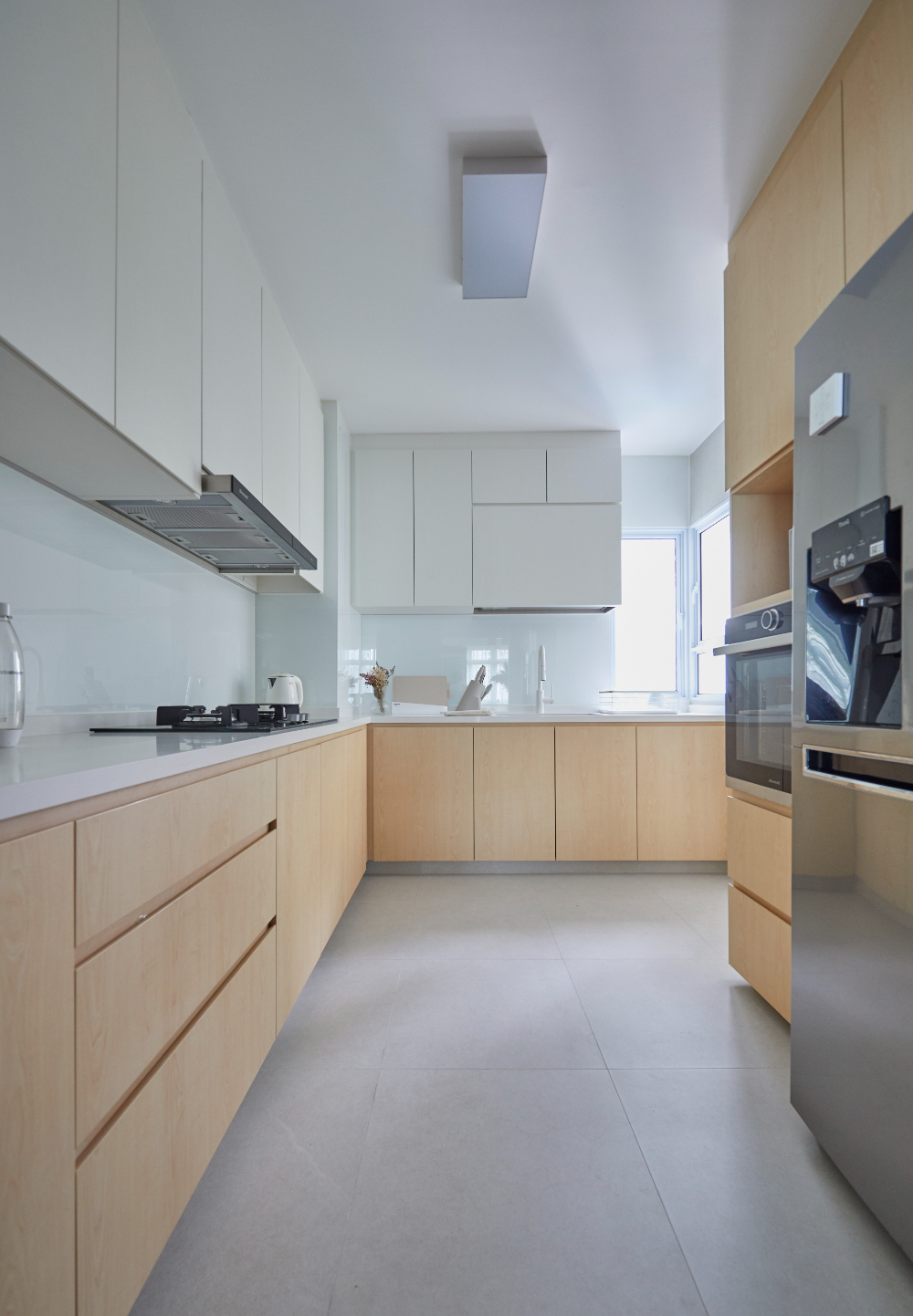 Rustic, Scandinavian Design - Kitchen - HDB 4 Room - Design by PRDT Pte Ltd