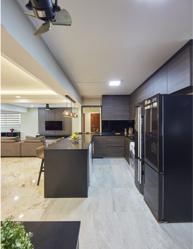 Contemporary, Modern, Scandinavian Design - Kitchen - HDB 5 Room - Design by PRDT Pte Ltd