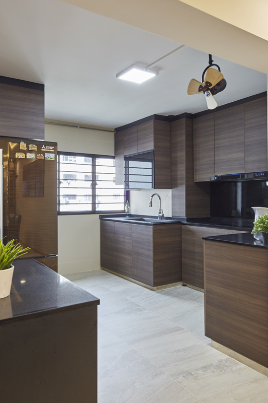 Contemporary, Modern, Scandinavian Design - Kitchen - HDB 5 Room - Design by PRDT Pte Ltd