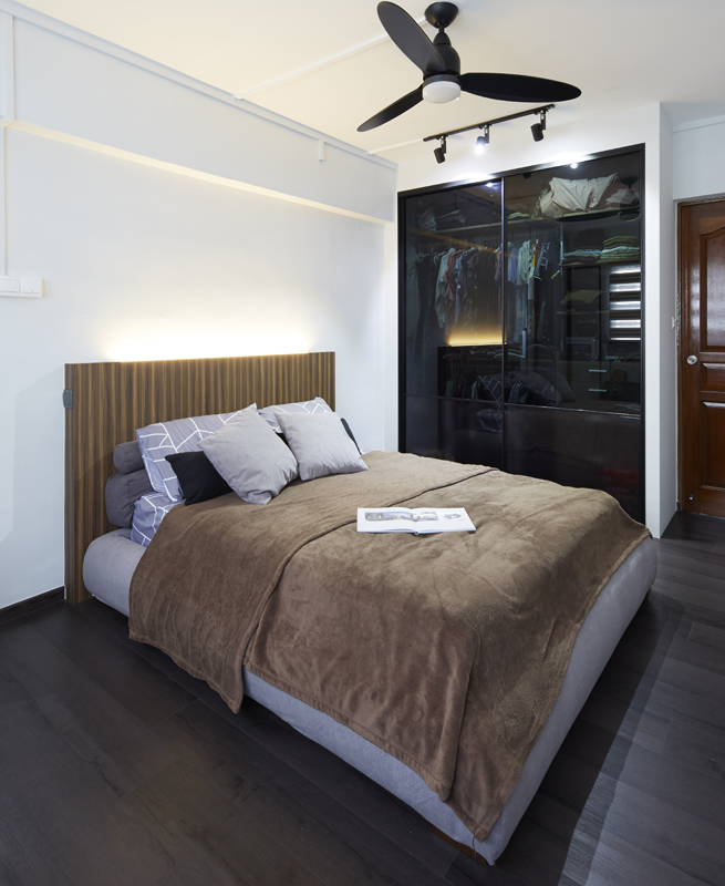 Contemporary, Modern, Scandinavian Design - Bedroom - HDB 5 Room - Design by PRDT Pte Ltd