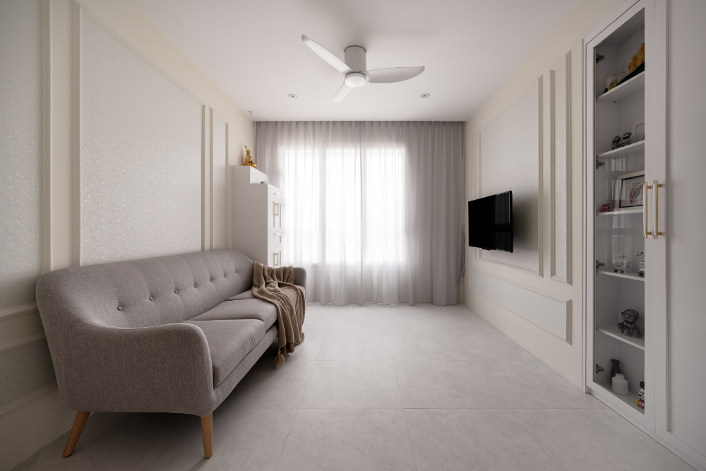 Modern, Rustic, Victorian Design - Living Room - HDB 4 Room - Design by PRDT Pte Ltd