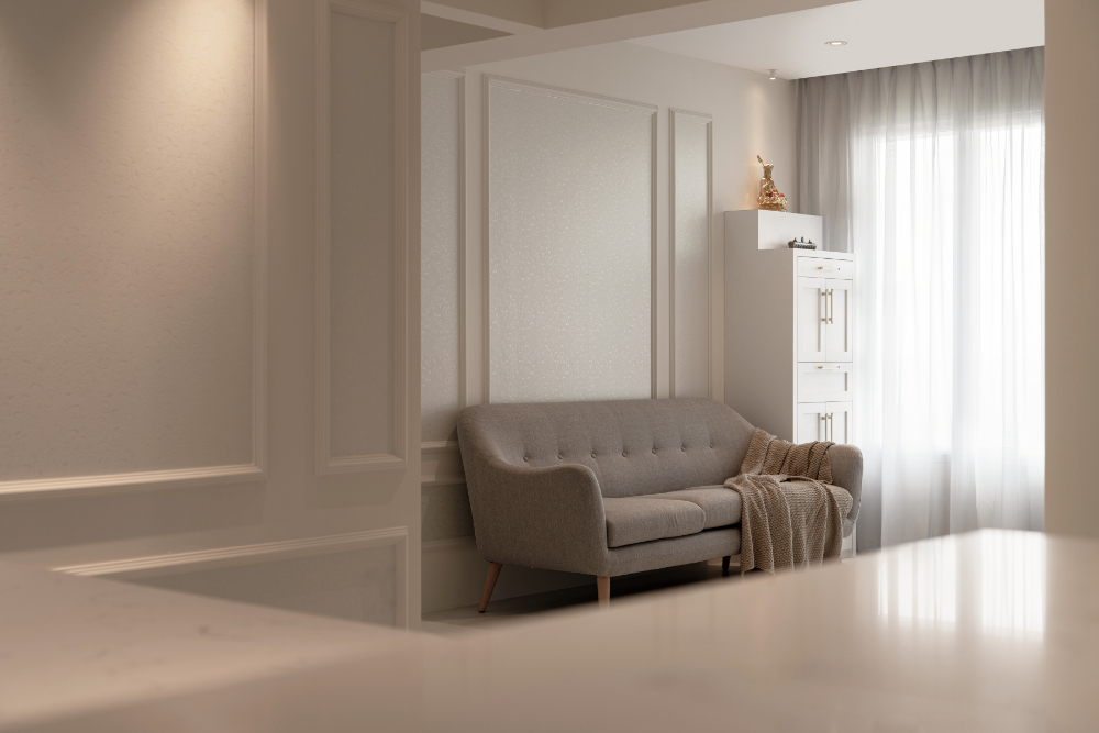 Modern, Rustic, Victorian Design - Living Room - HDB 4 Room - Design by PRDT Pte Ltd