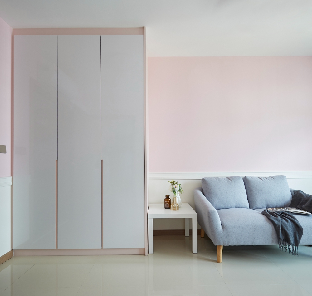 Minimalist, Scandinavian Design - Entertainment Room - HDB 5 Room - Design by PRDT Pte Ltd