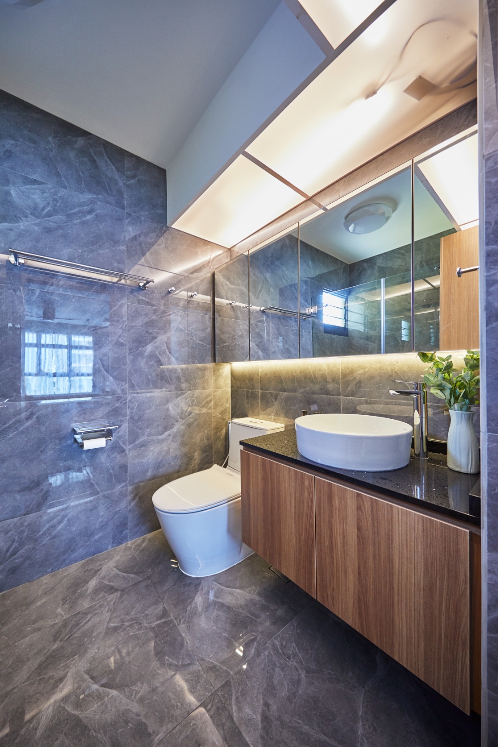 Minimalist, Scandinavian Design - Bathroom - HDB 5 Room - Design by PRDT Pte Ltd