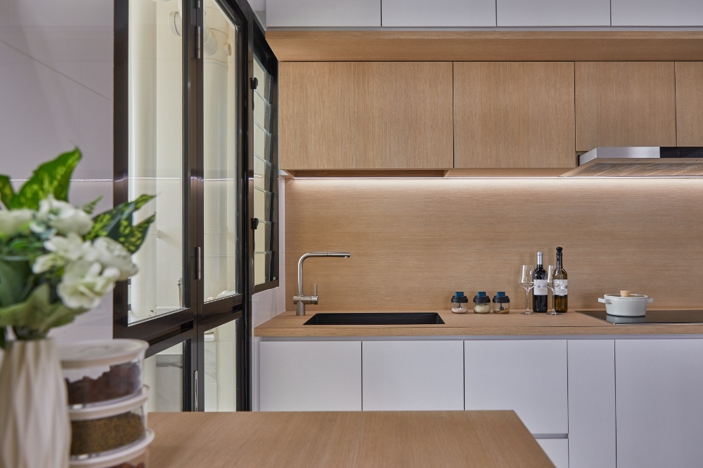 Minimalist, Scandinavian Design - Kitchen - HDB 5 Room - Design by PRDT Pte Ltd