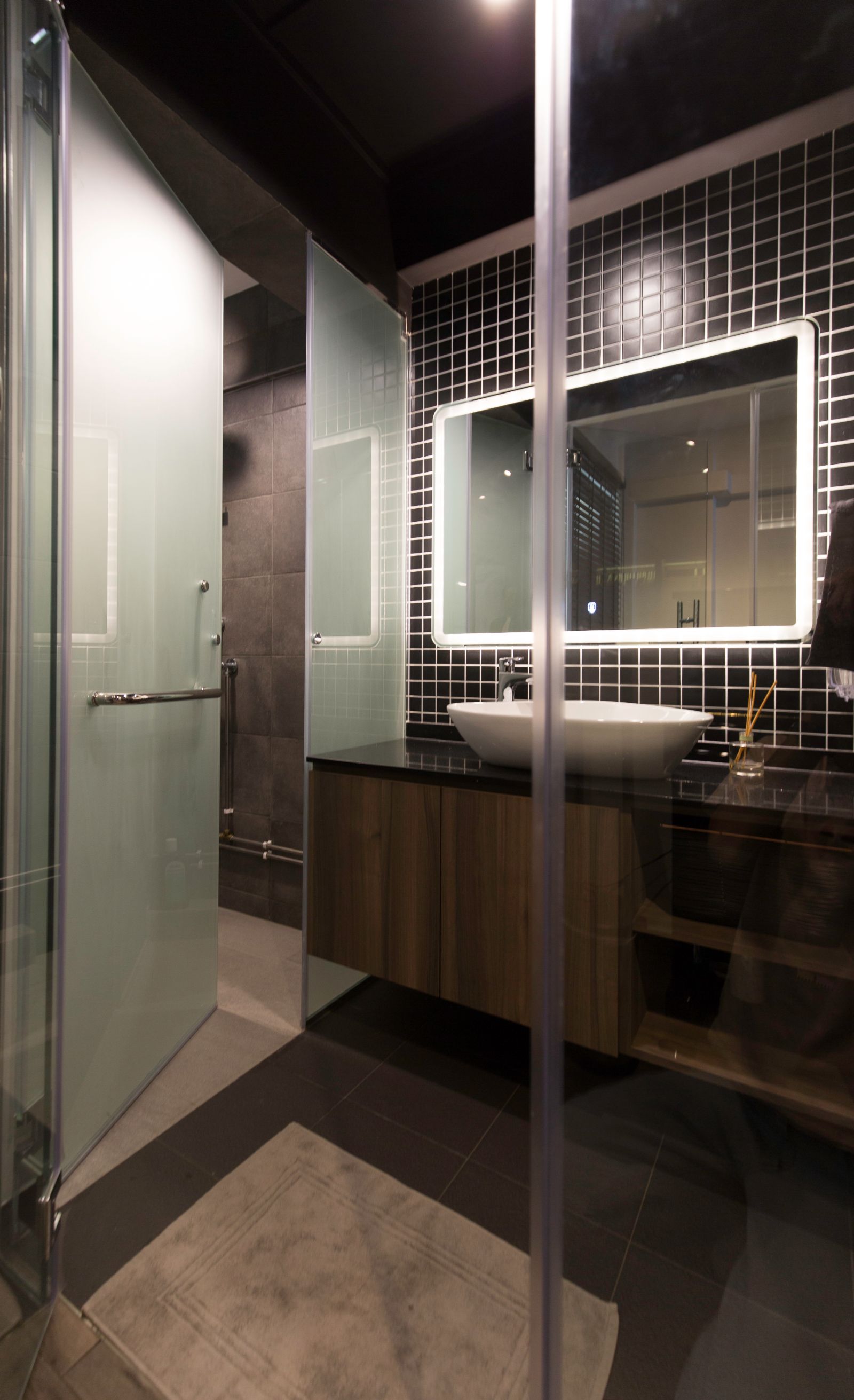Eclectic, Industrial, Modern Design - Bathroom - HDB 3 Room - Design by PRDT Pte Ltd
