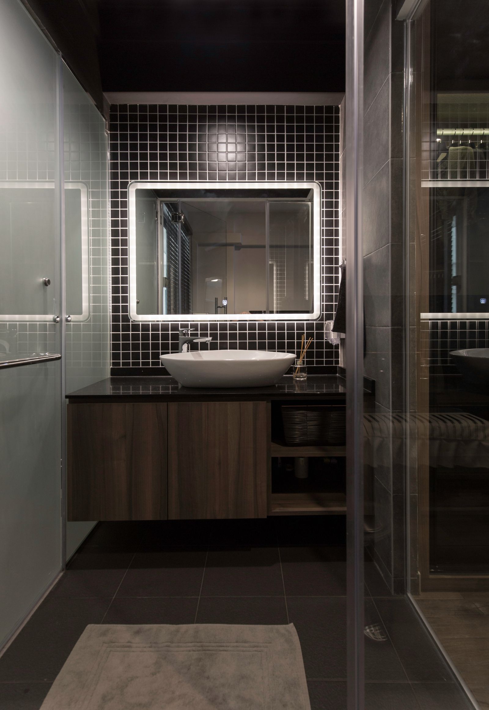 Eclectic, Industrial, Modern Design - Bathroom - HDB 3 Room - Design by PRDT Pte Ltd