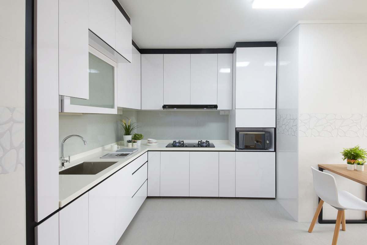 Eclectic, Modern, Scandinavian Design - Kitchen - HDB 5 Room - Design by PRDT Pte Ltd