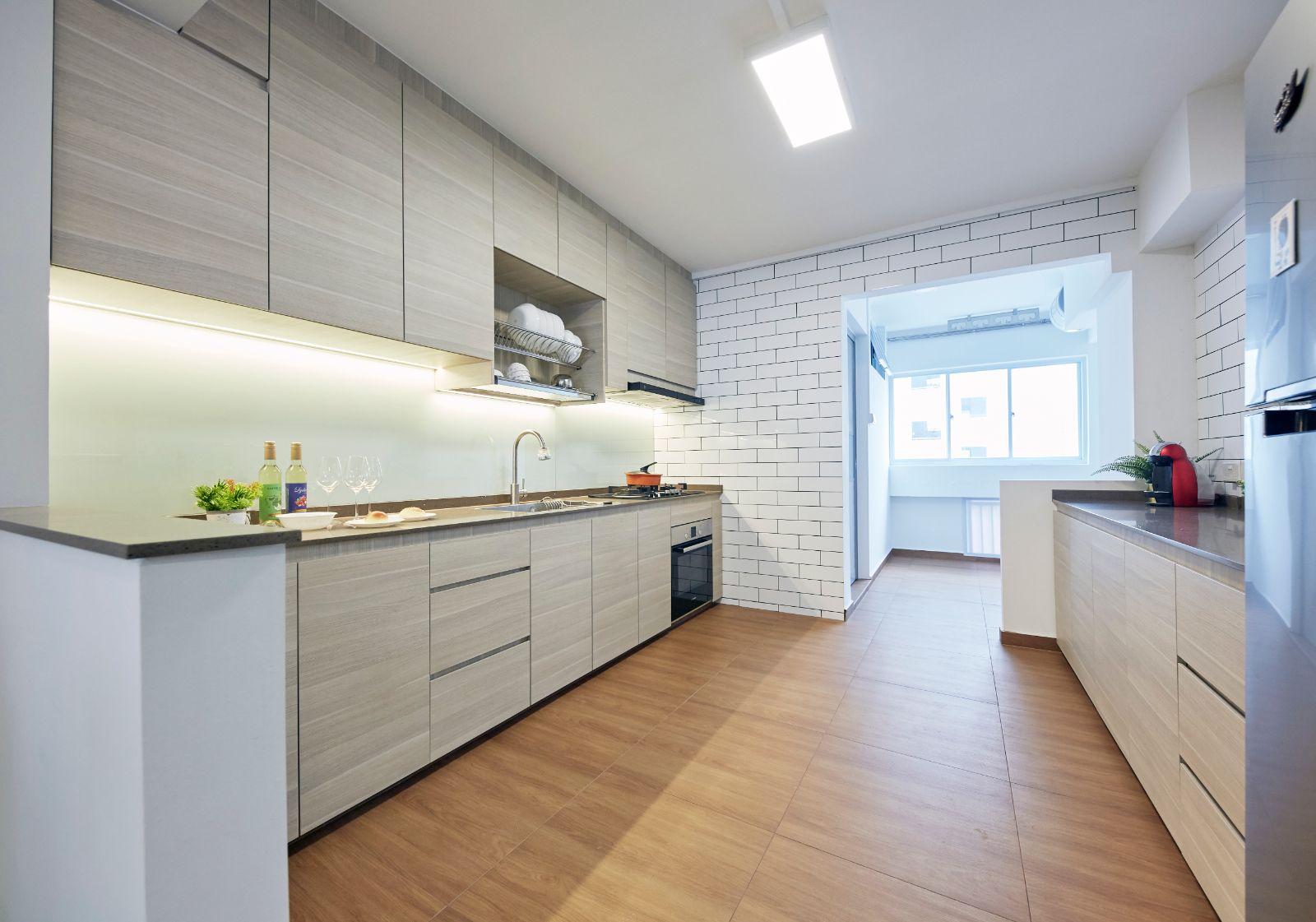 Contemporary, Modern, Scandinavian Design - Kitchen - HDB 5 Room - Design by PRDT Pte Ltd