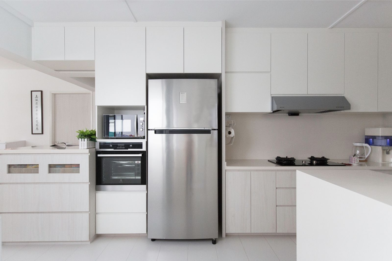 Minimalist, Modern Design - Kitchen - HDB Executive Apartment - Design by PRDT Pte Ltd