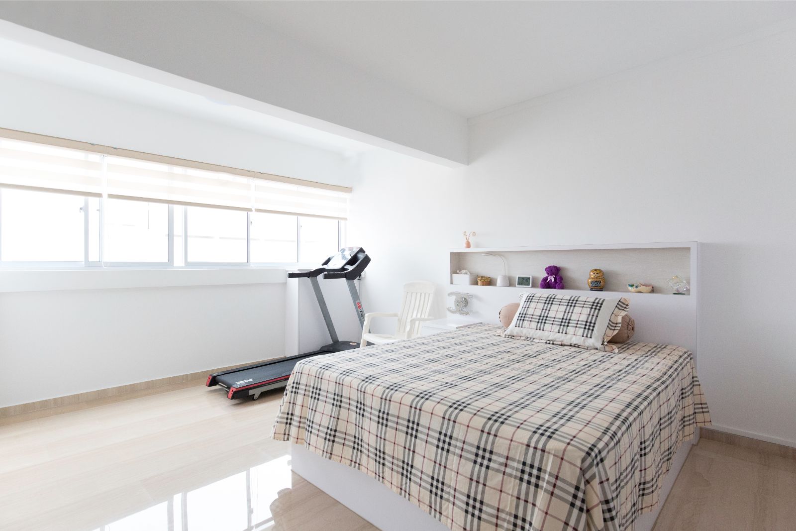 Minimalist, Modern Design - Bedroom - HDB Executive Apartment - Design by PRDT Pte Ltd