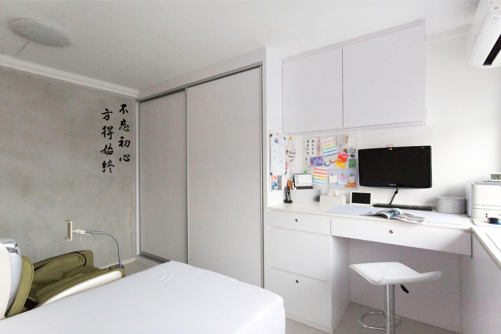 Minimalist, Modern Design - Bedroom - HDB Executive Apartment - Design by PRDT Pte Ltd
