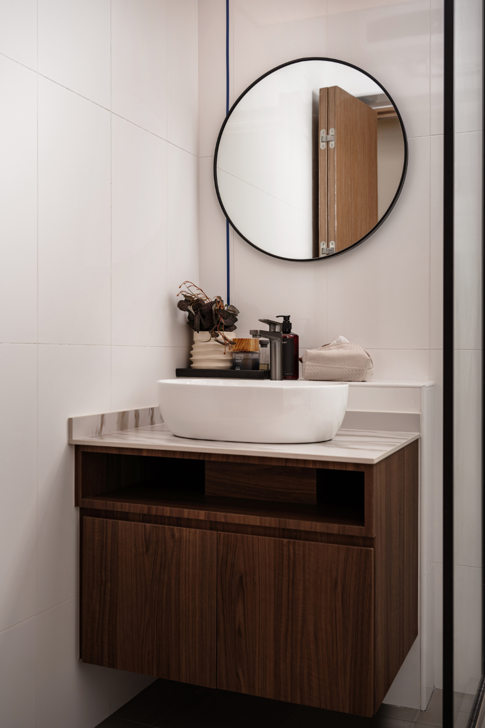 Rustic, Scandinavian Design - Bathroom - HDB 5 Room - Design by PRDT Pte Ltd