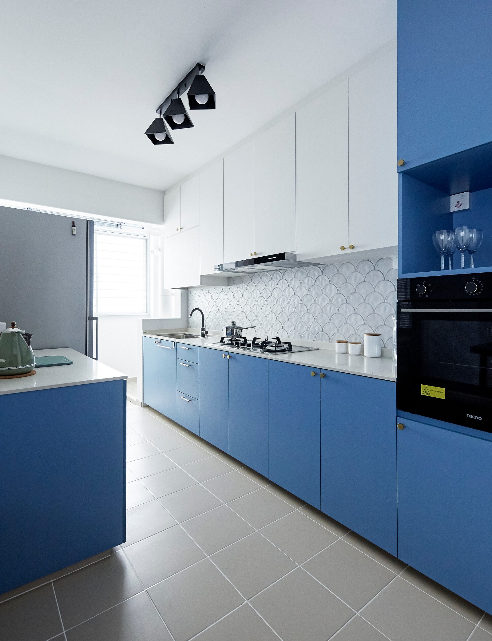 Eclectic, Modern, Scandinavian Design - Kitchen - HDB 4 Room - Design by PRDT Pte Ltd