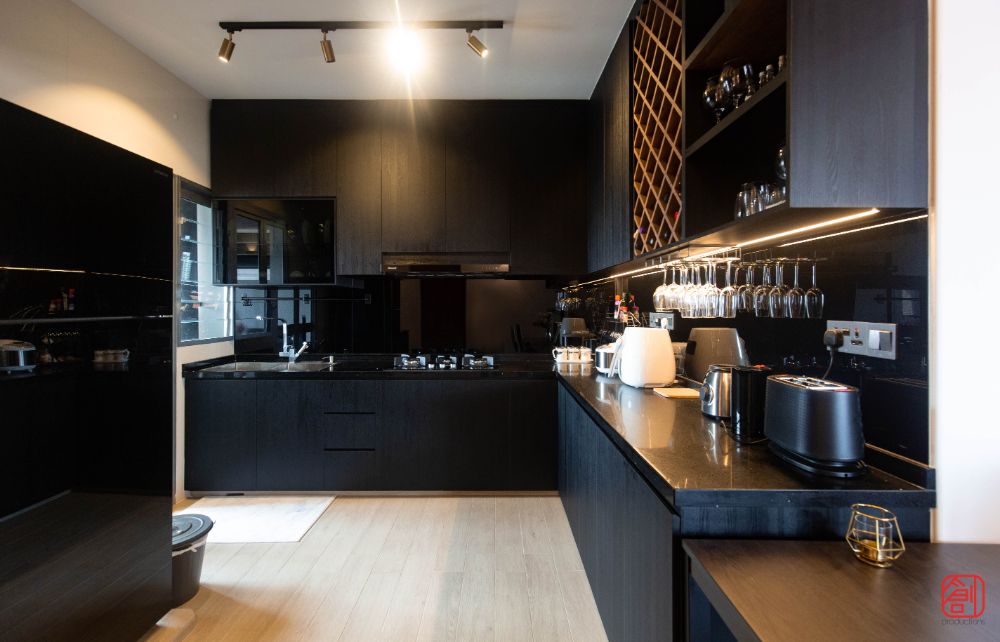 Contemporary, Modern, Scandinavian Design - Kitchen - HDB 4 Room - Design by PRDT Pte Ltd