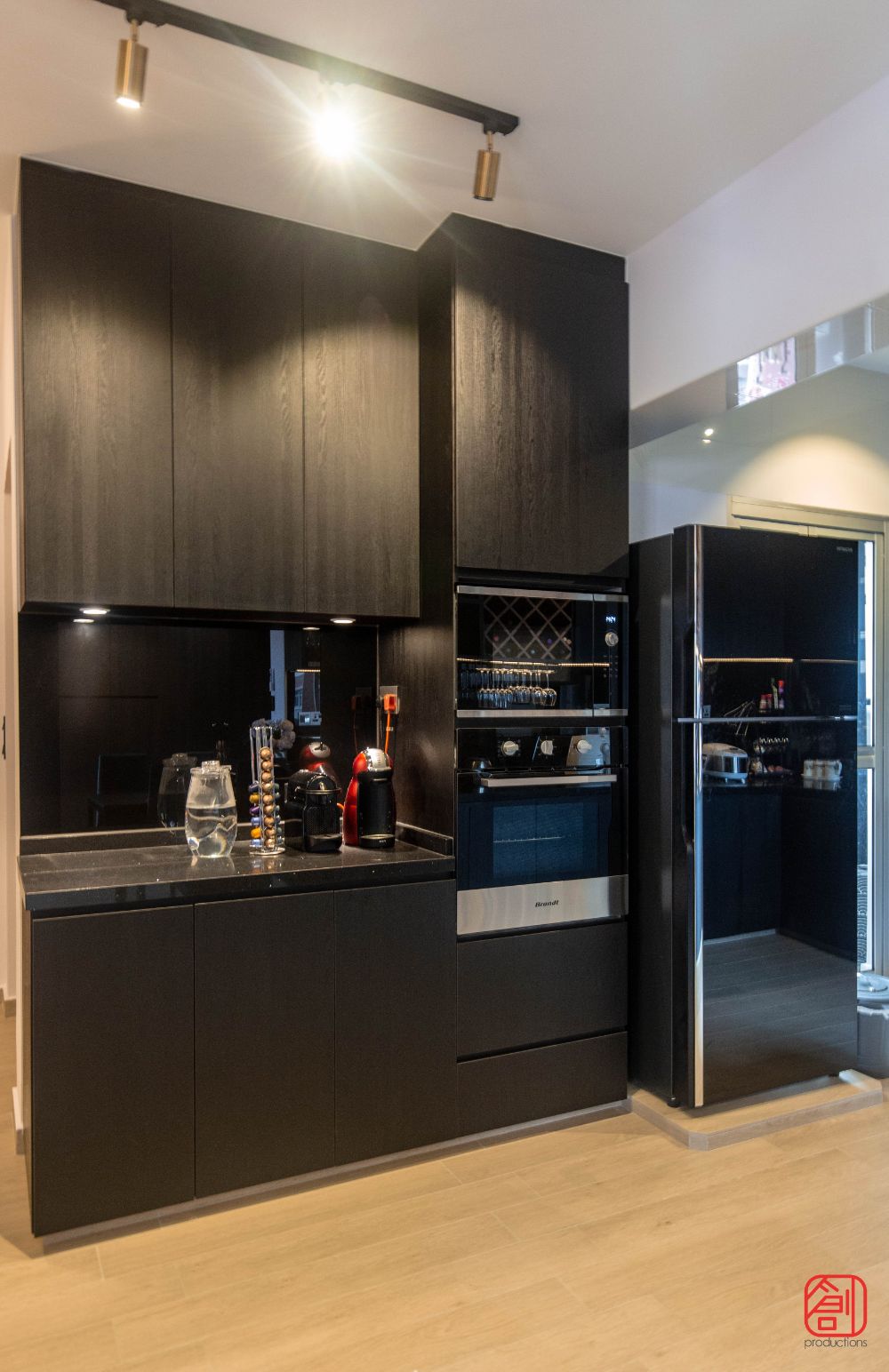 Contemporary, Modern, Scandinavian Design - Kitchen - HDB 4 Room - Design by PRDT Pte Ltd