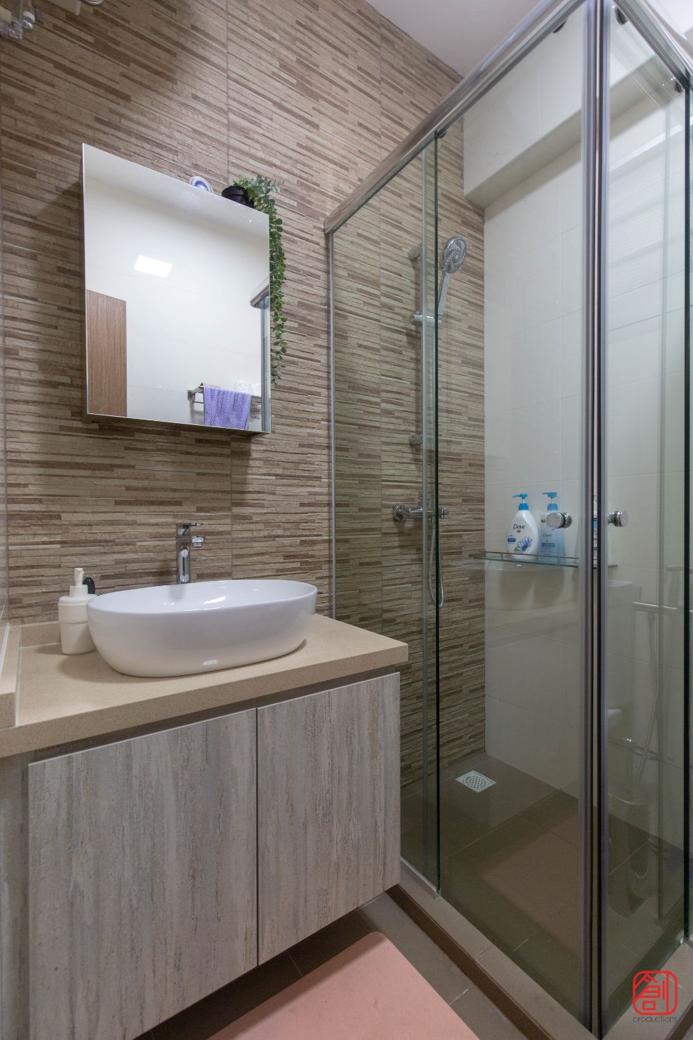 Contemporary, Modern, Scandinavian Design - Bathroom - HDB 4 Room - Design by PRDT Pte Ltd