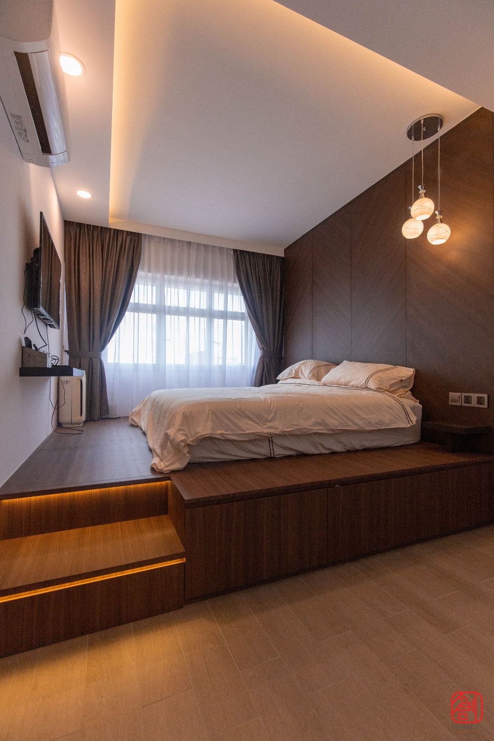 Contemporary, Modern, Scandinavian Design - Bedroom - HDB 4 Room - Design by PRDT Pte Ltd