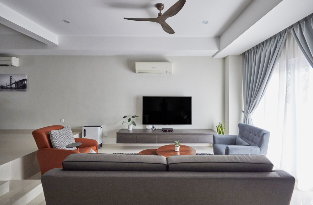 Minimalist, Modern, Scandinavian Design - Living Room - Landed House - Design by PRDT Pte Ltd