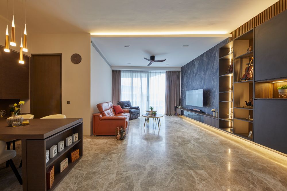 Classical, Contemporary, Modern Design - Living Room - Condominium - Design by PRDT Pte Ltd