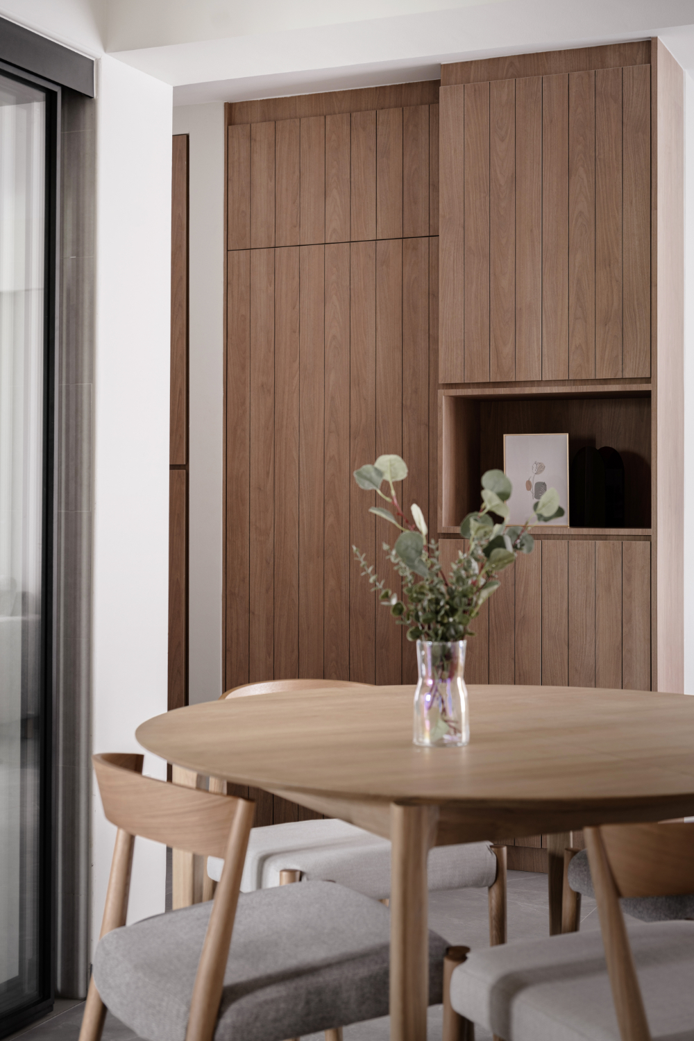 Minimalist, Rustic, Scandinavian Design - Dining Room - HDB 4 Room - Design by PRDT Pte Ltd