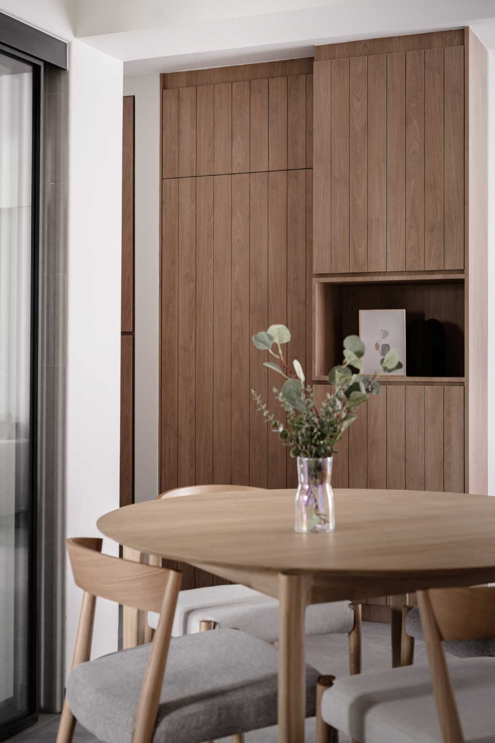 Minimalist, Rustic, Scandinavian Design - Dining Room - HDB 4 Room - Design by PRDT Pte Ltd