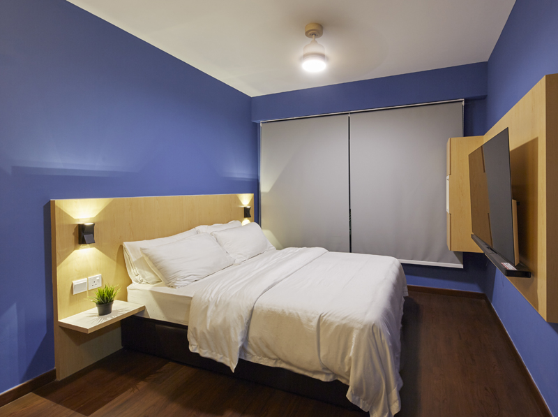 Contemporary, Eclectic, Modern Design - Bedroom - HDB 5 Room - Design by PRDT Pte Ltd