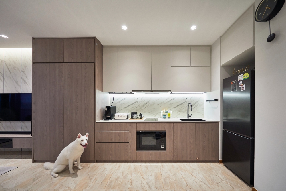 Minimalist, Modern, Scandinavian Design - Kitchen - Condominium - Design by PRDT Pte Ltd