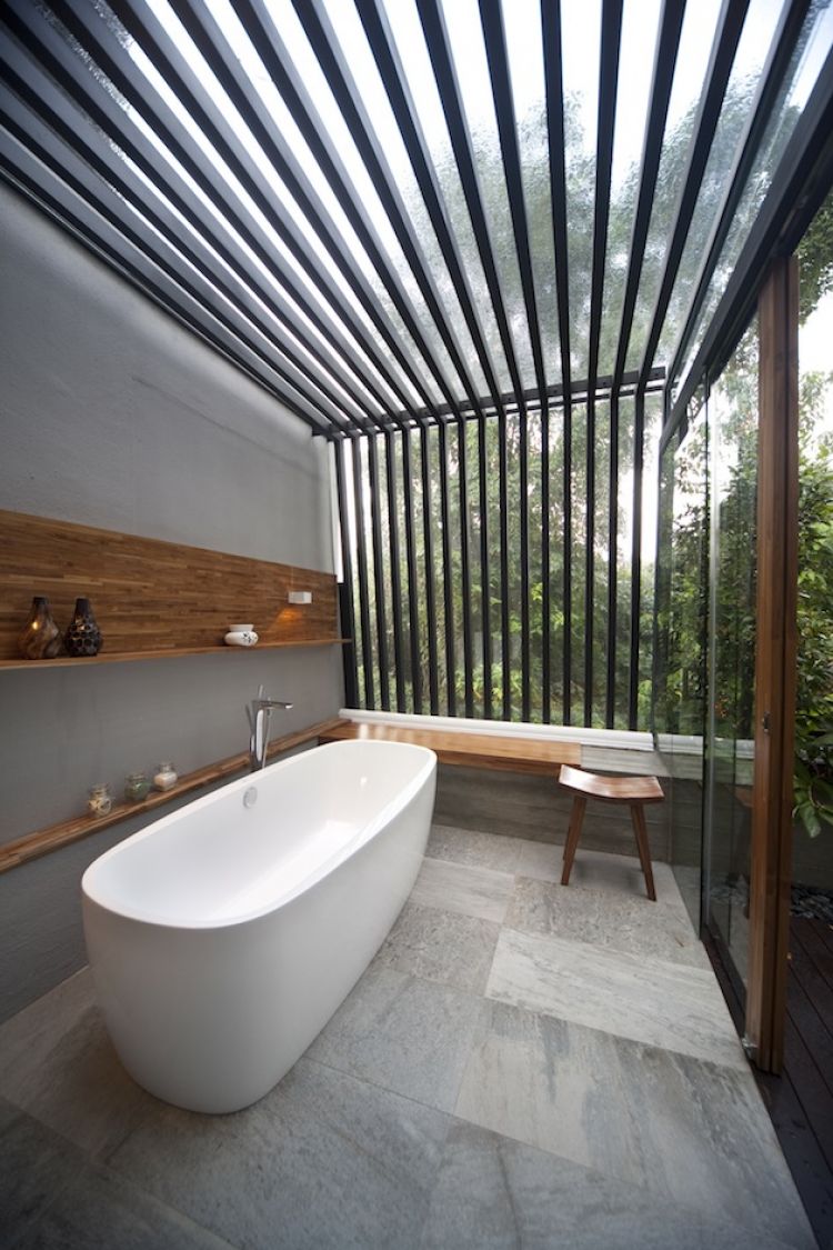 Contemporary, Industrial Design - Bathroom - Landed House - Design by Project File Pte Ltd
