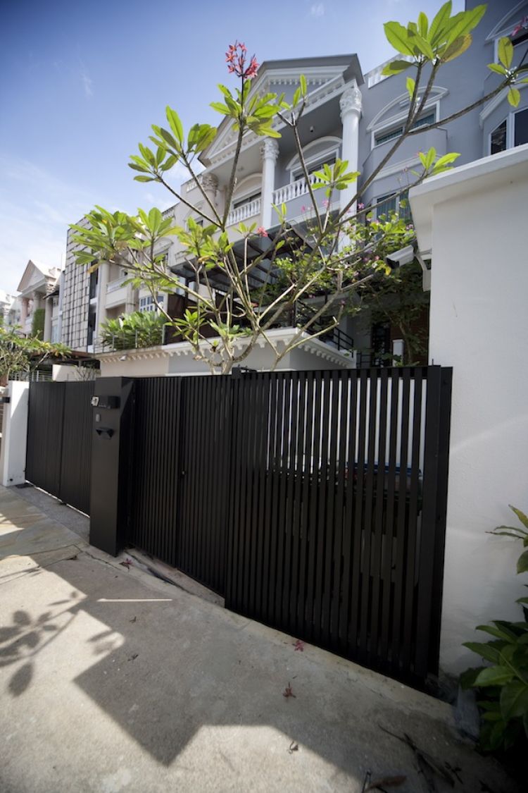 Contemporary, Industrial Design - Balcony - Landed House - Design by Project File Pte Ltd