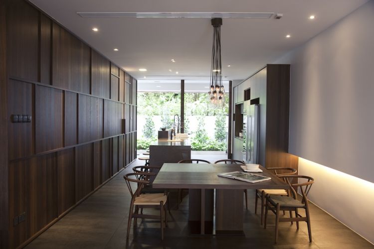 Contemporary, Industrial Design - Dining Room - Landed House - Design by Project File Pte Ltd