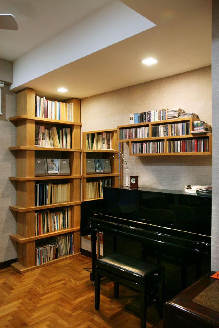 Contemporary, Modern, Scandinavian Design - Study Room - Landed House - Design by Project I Pte Ltd