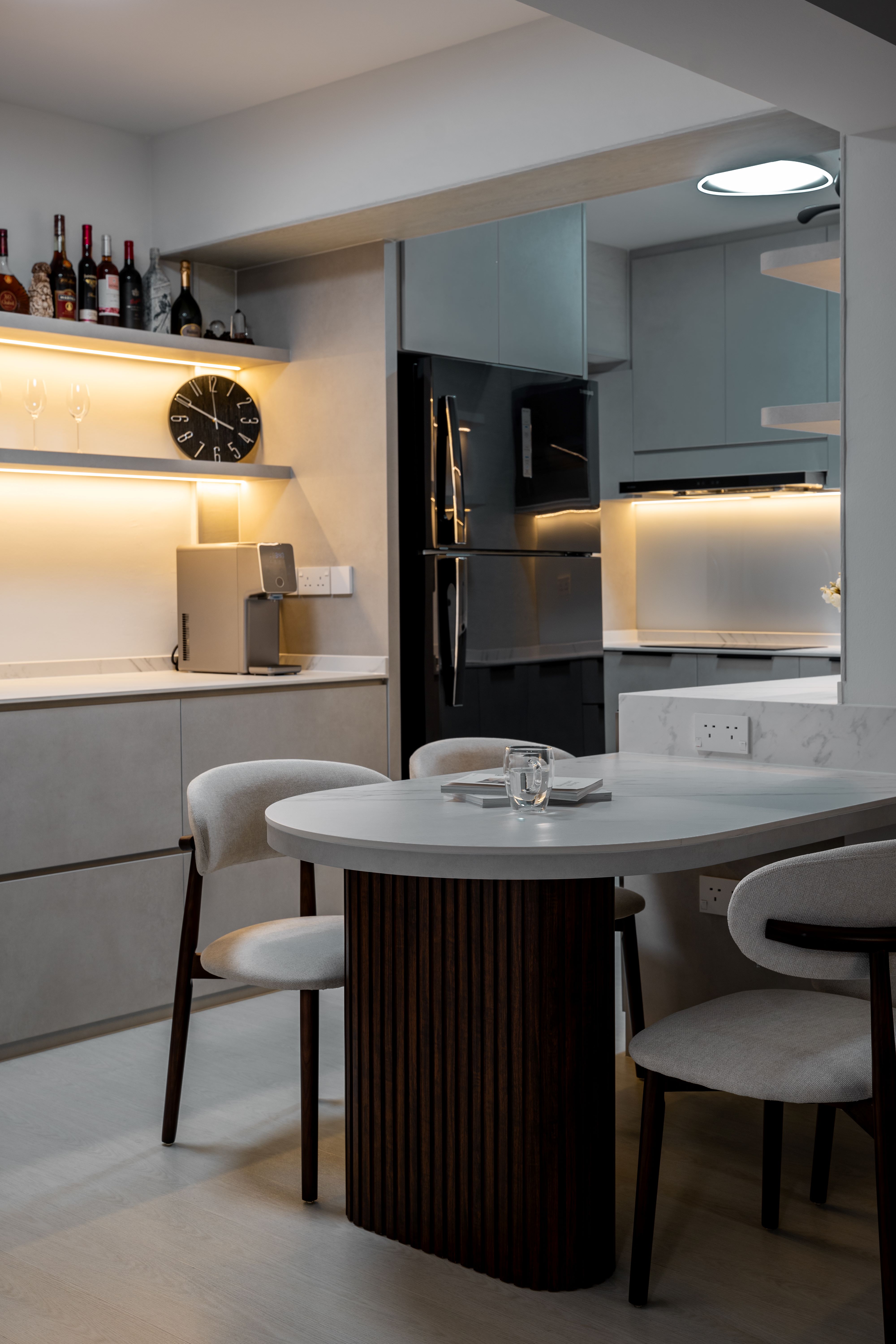 Modern Design - Dining Room - Condominium - Design by Project L