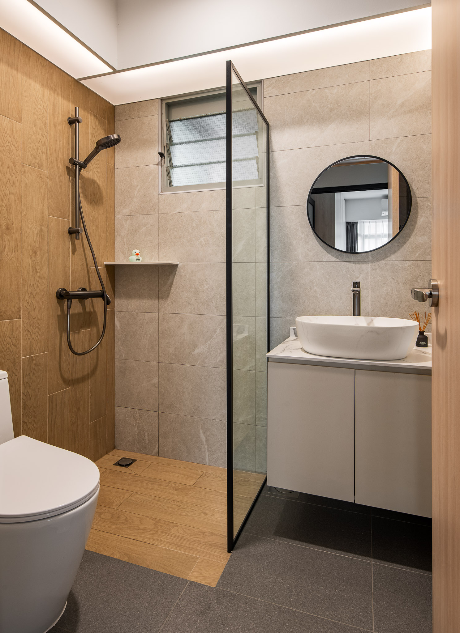 Modern, Scandinavian Design - Bathroom - HDB 3 Room - Design by Project L
