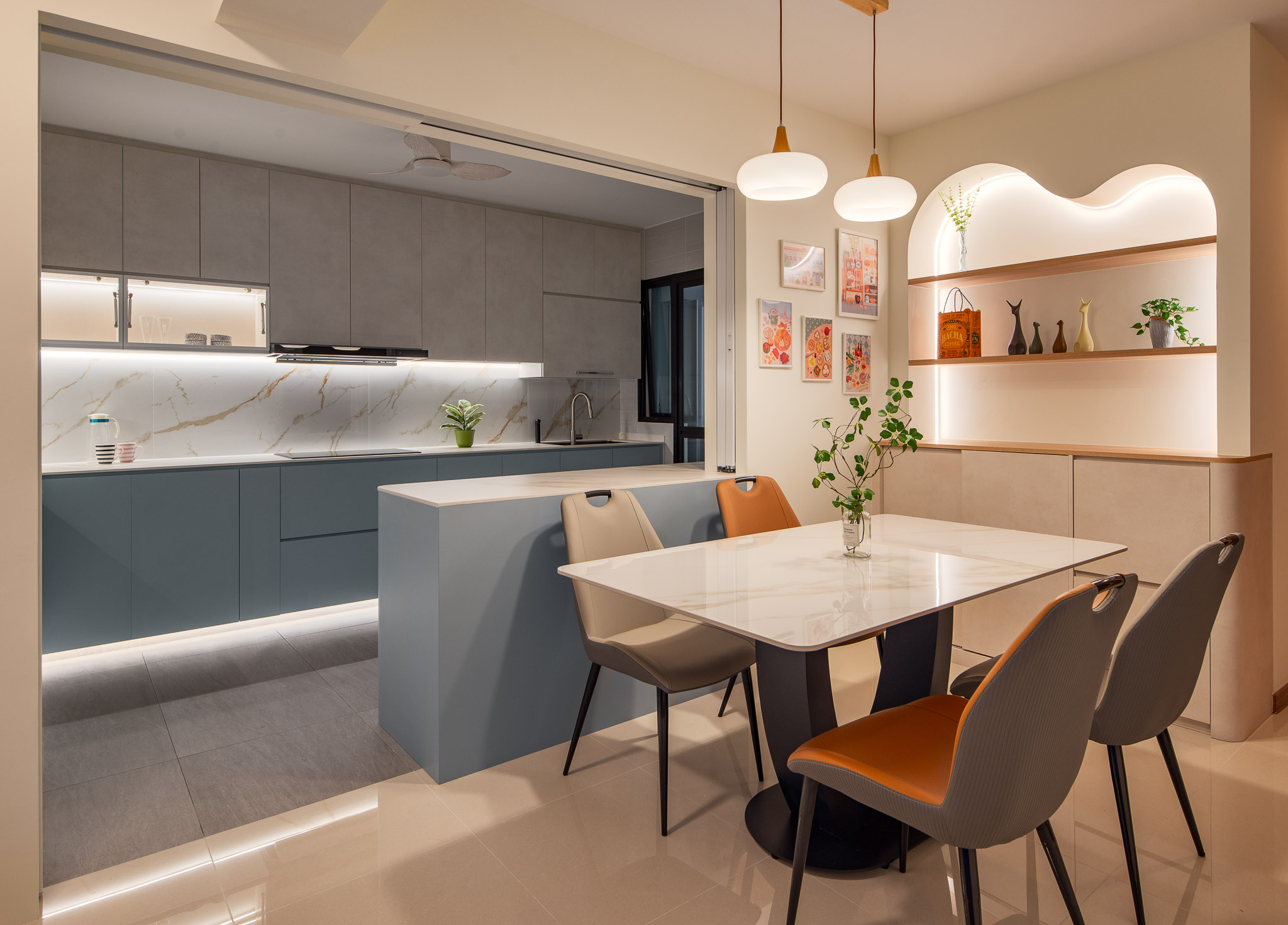 Modern Design - Dining Room - HDB 5 Room - Design by Project L
