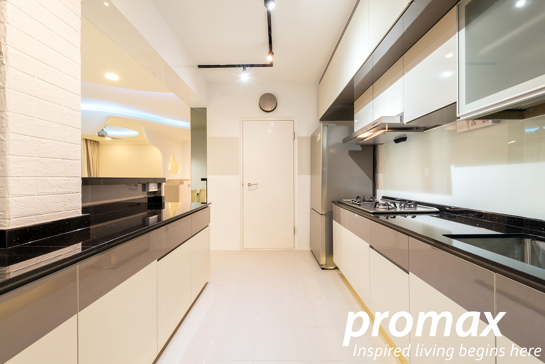 Modern Design - Kitchen - HDB 5 Room - Design by Promax Design Pte Ltd