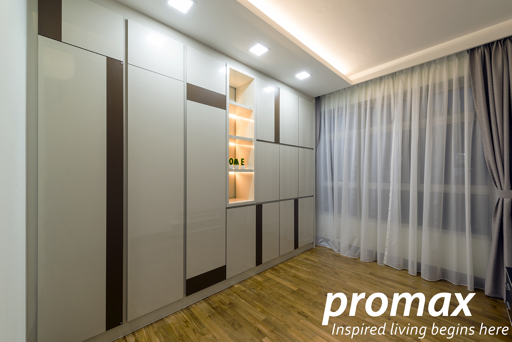 Modern Design - Bedroom - HDB 5 Room - Design by Promax Design Pte Ltd