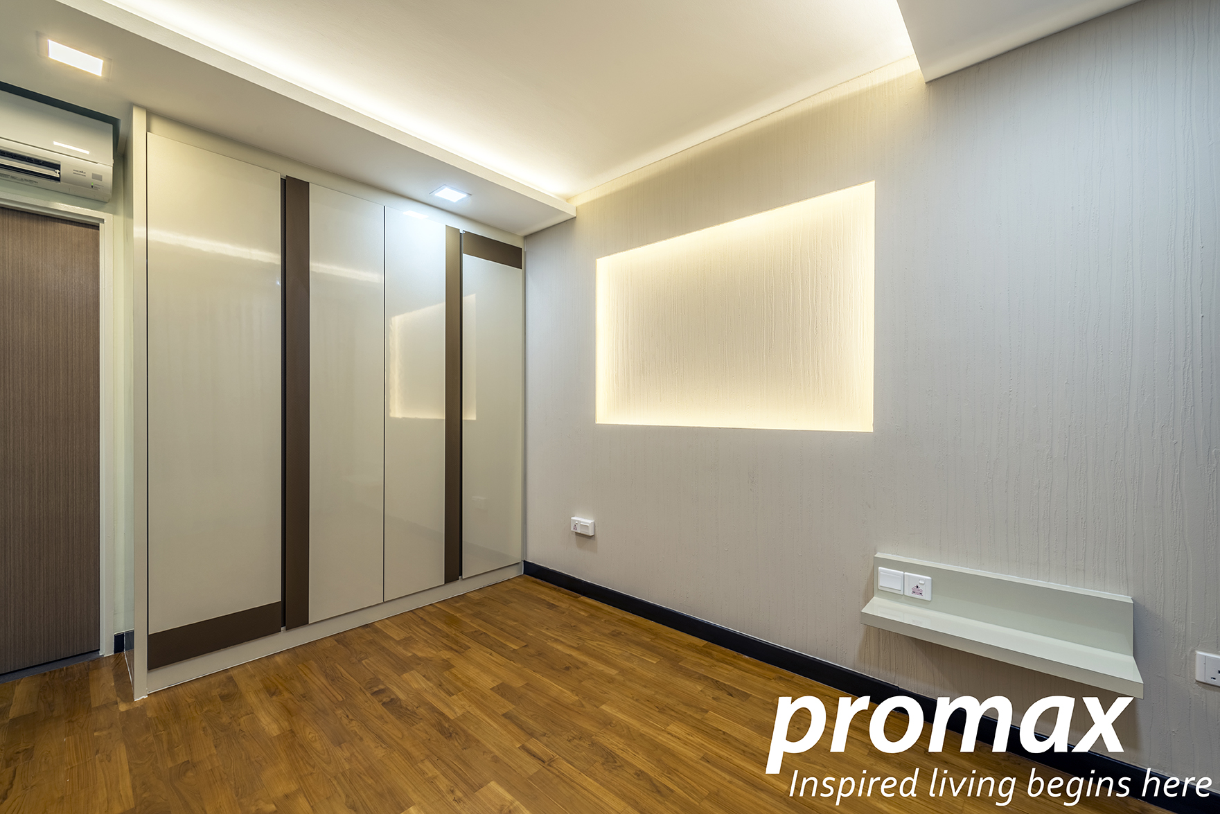 Modern Design - Bedroom - HDB 5 Room - Design by Promax Design Pte Ltd