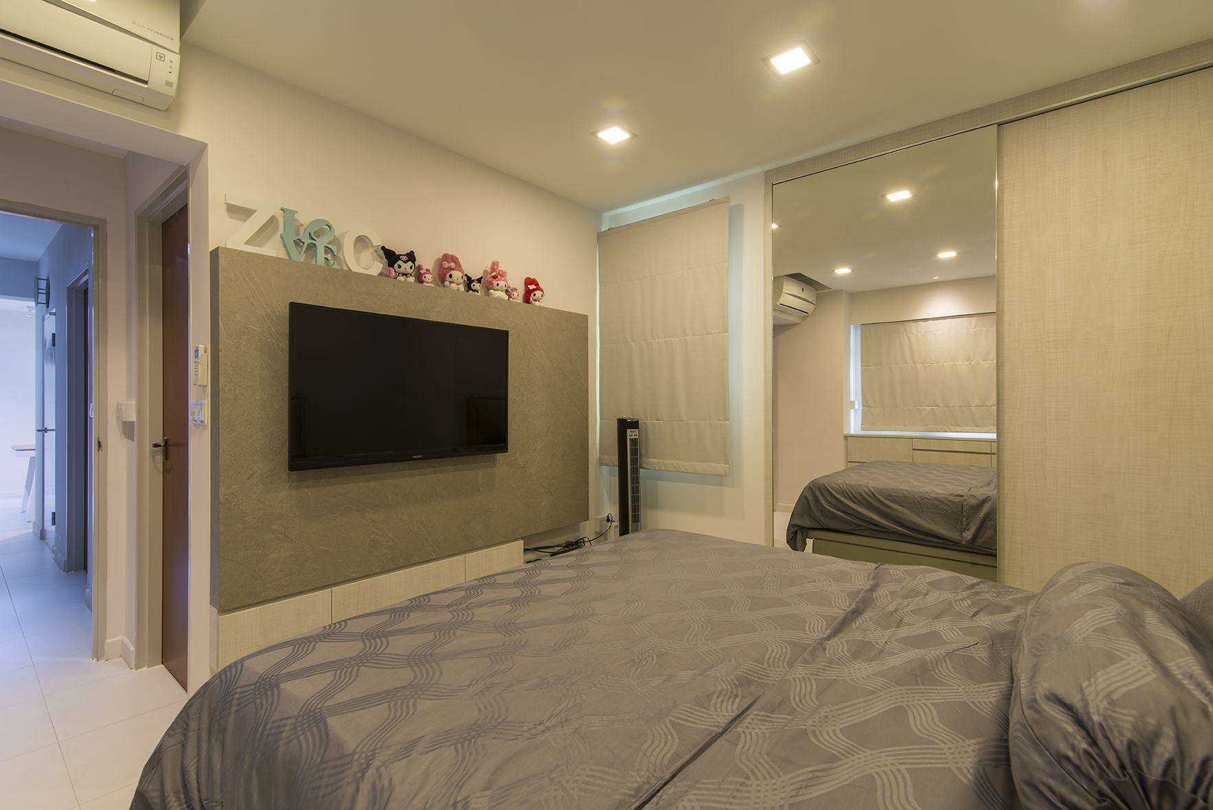 Contemporary Design - Bedroom - HDB 4 Room - Design by Promax Design Pte Ltd