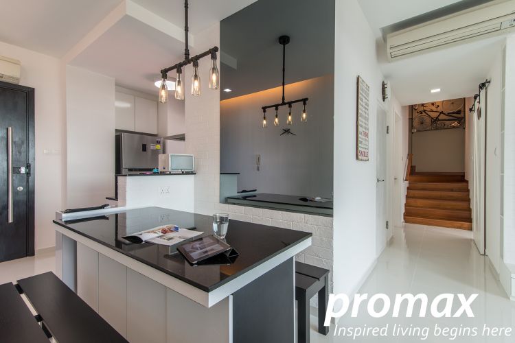 Contemporary, Minimalist Design - Dining Room - Condominium - Design by Promax Design Pte Ltd