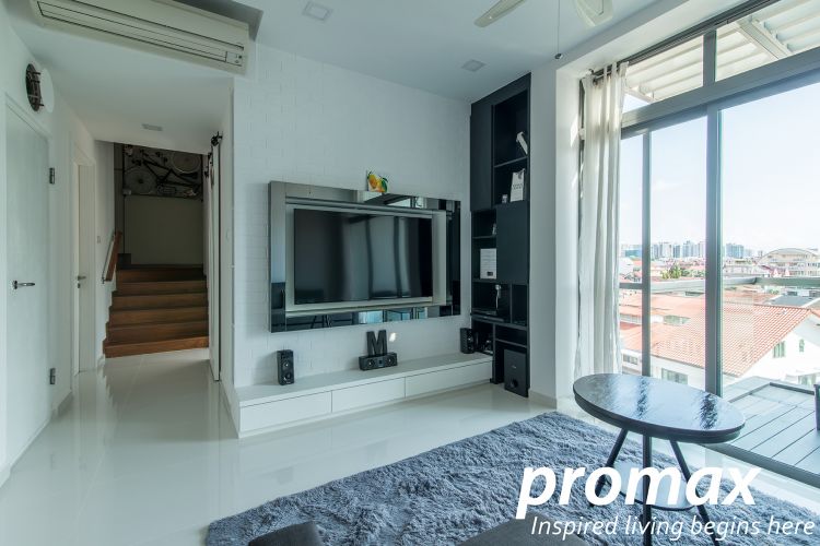 Contemporary, Minimalist Design - Living Room - Condominium - Design by Promax Design Pte Ltd