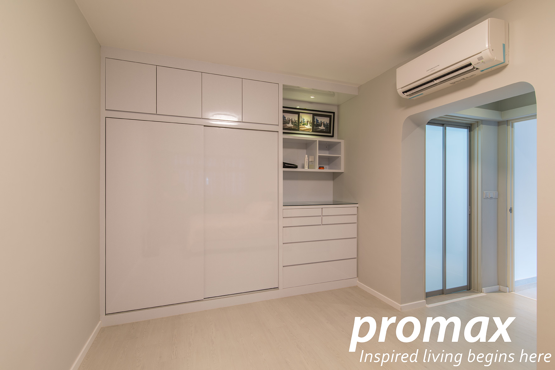 Modern Design - Bedroom - HDB 5 Room - Design by Promax Design Pte Ltd
