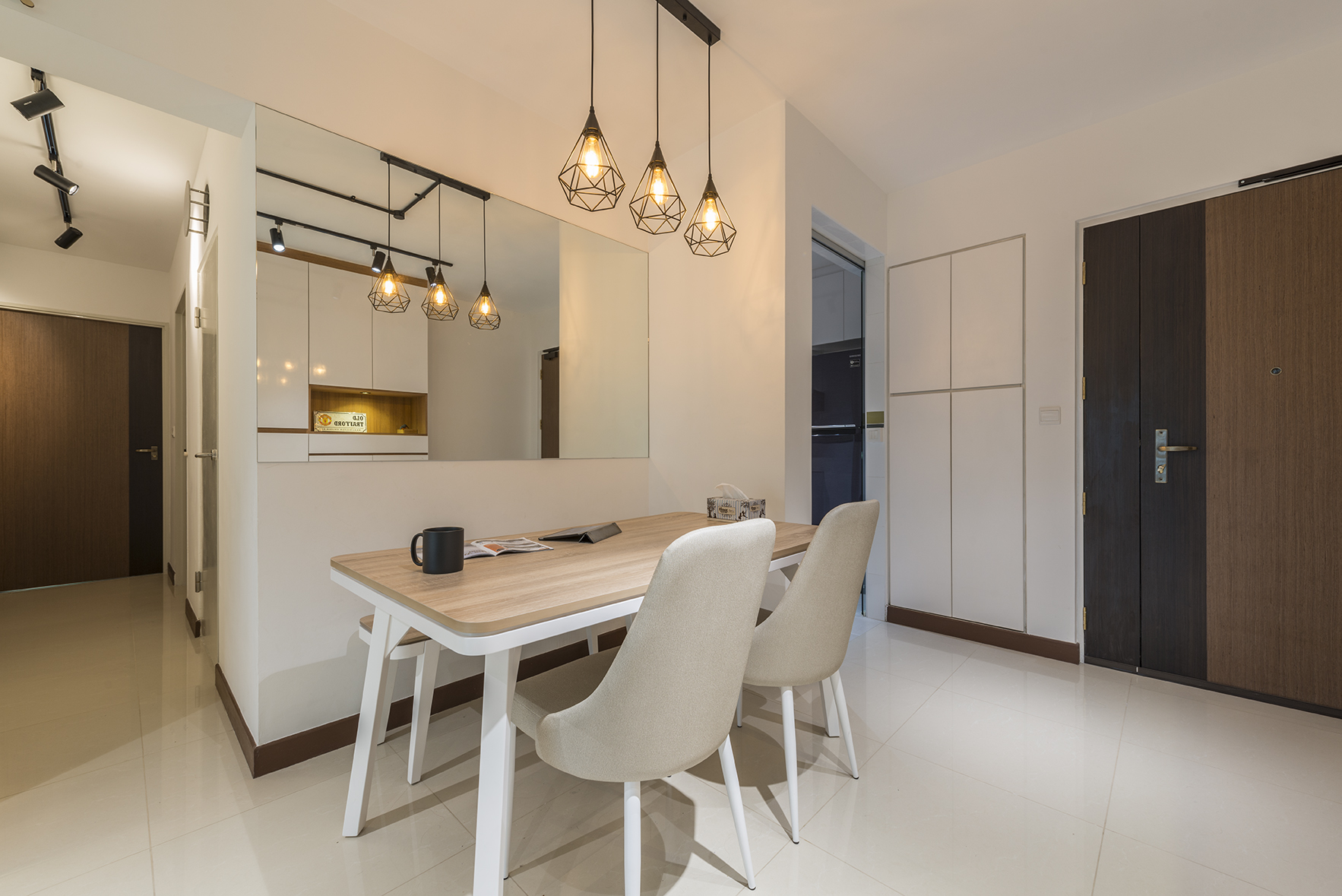 Modern, Scandinavian Design - Dining Room - HDB 5 Room - Design by Promax Design Pte Ltd