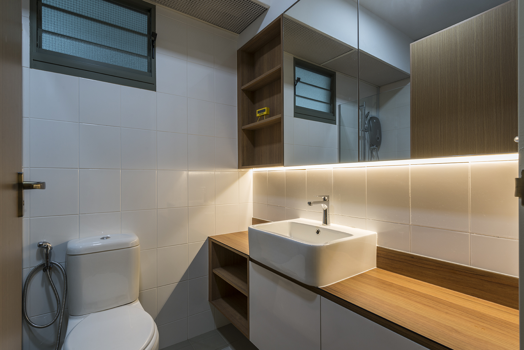 Modern, Scandinavian Design - Bathroom - HDB 5 Room - Design by Promax Design Pte Ltd