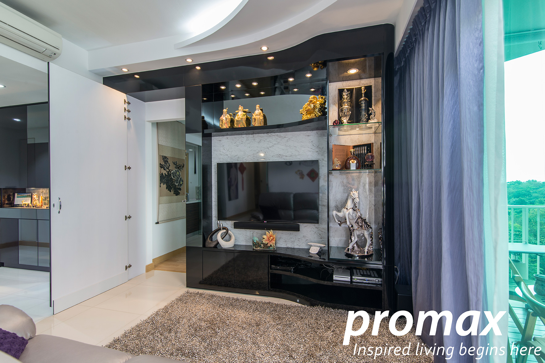 Classical, Modern Design - Living Room - Condominium - Design by Promax Design Pte Ltd