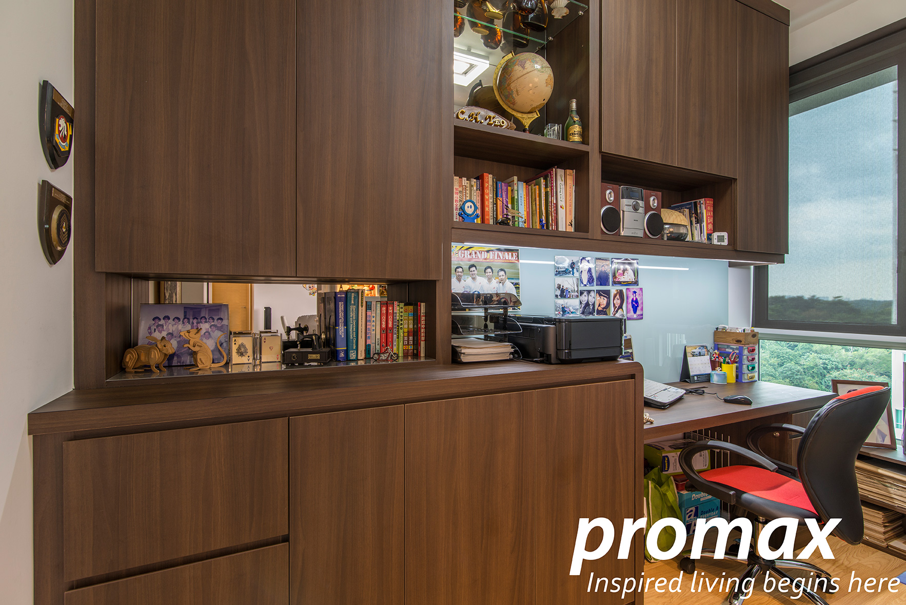Classical, Modern Design - Study Room - Condominium - Design by Promax Design Pte Ltd