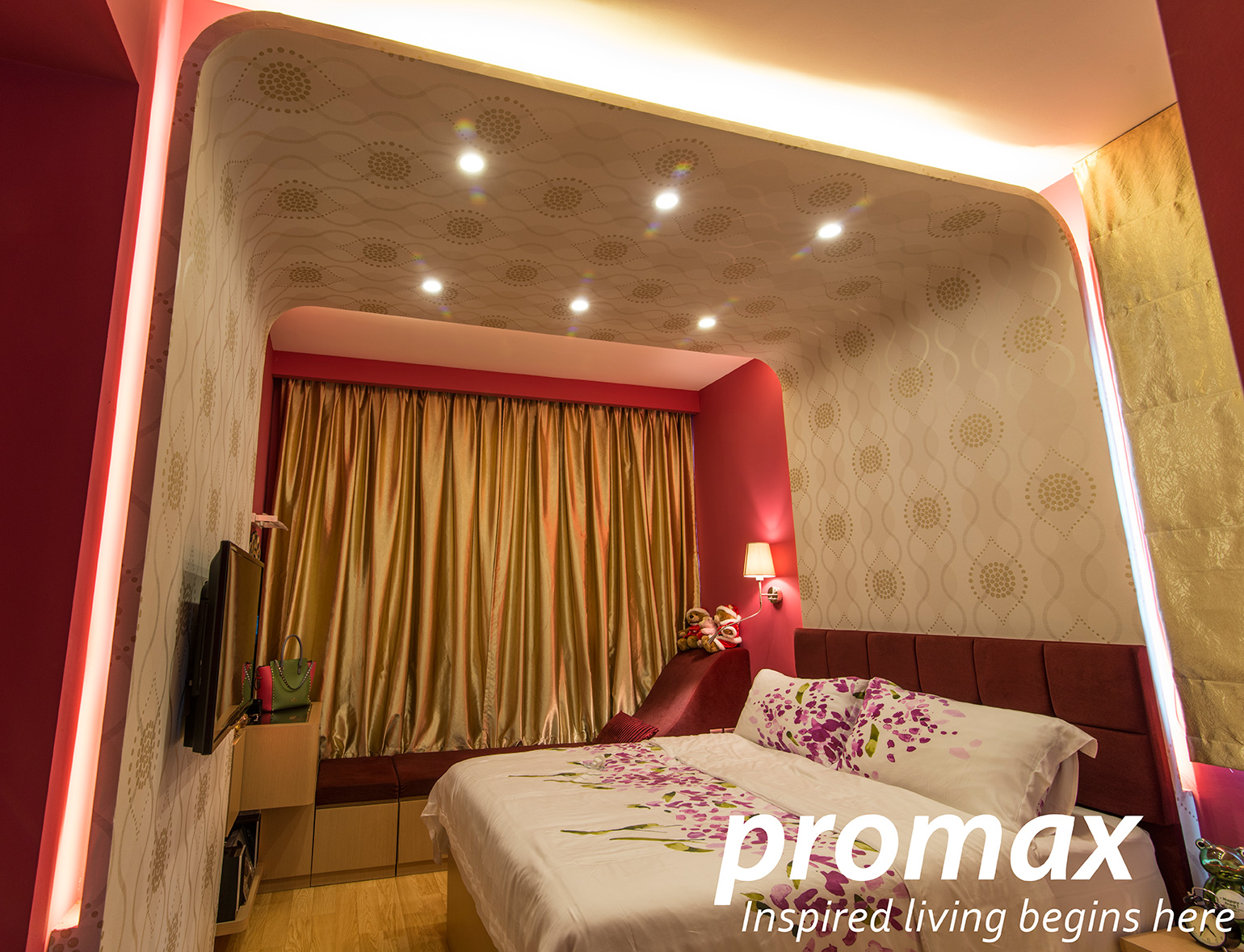 Classical, Modern Design - Bedroom - Condominium - Design by Promax Design Pte Ltd