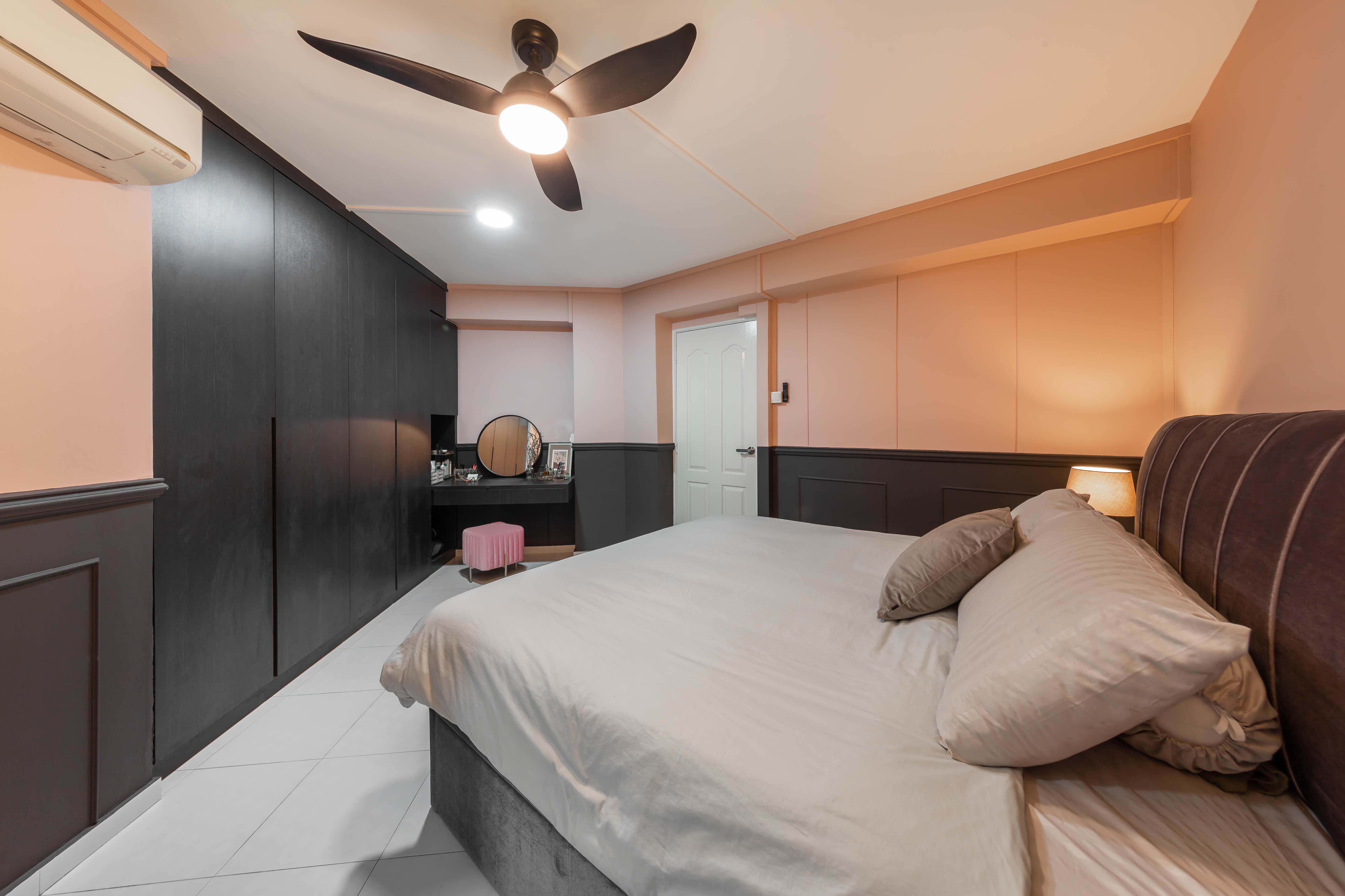 Modern Design - Bedroom - HDB 4 Room - Design by Promax Design Pte Ltd